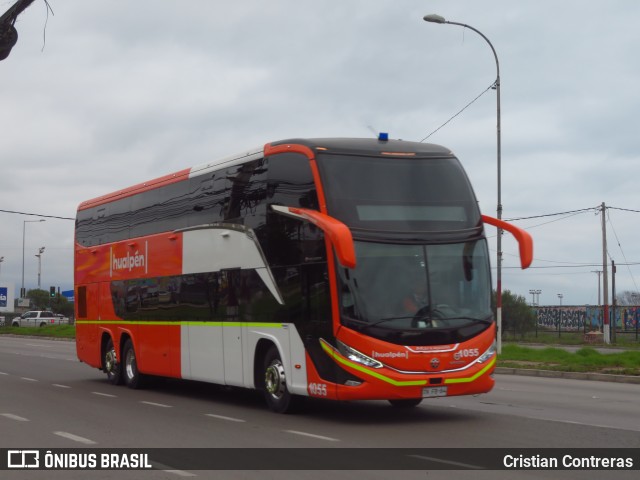 Buses Hualpén 1055 na cidade de La Serena, Elqui, Coquimbo, Chile, por Cristian Contreras. Número da foto: #13209995.