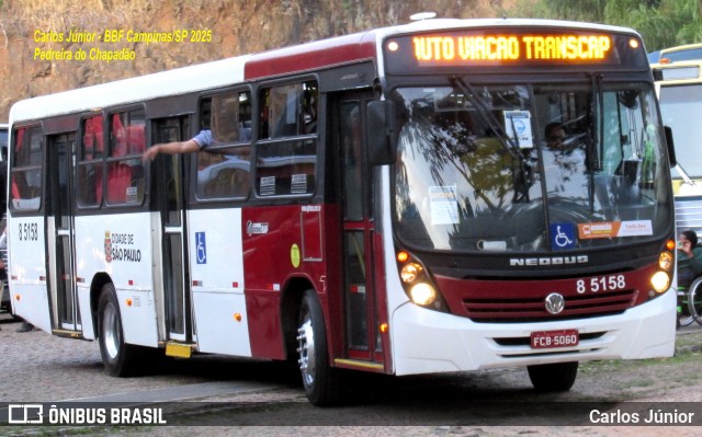 Auto Viação Transcap >> Auto Bless Transportes 8 5158 na cidade de Campinas, São Paulo, Brasil, por Carlos Júnior. Número da foto: #13210652.