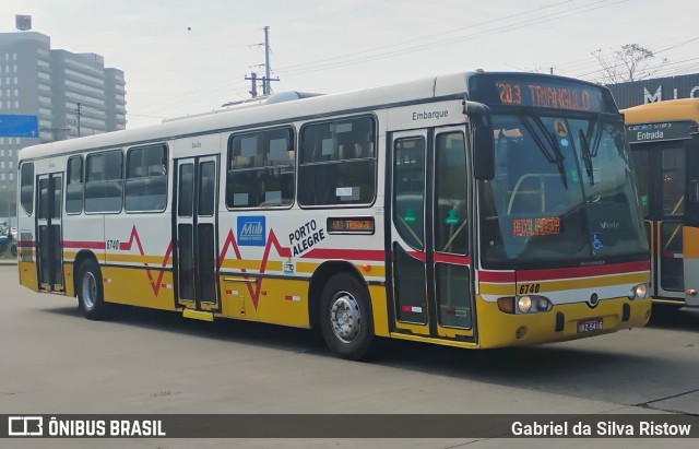 SOPAL - Sociedade de Ônibus Porto-Alegrense Ltda. 6740 na cidade de Porto Alegre, Rio Grande do Sul, Brasil, por Gabriel da Silva Ristow. Número da foto: #13210376.