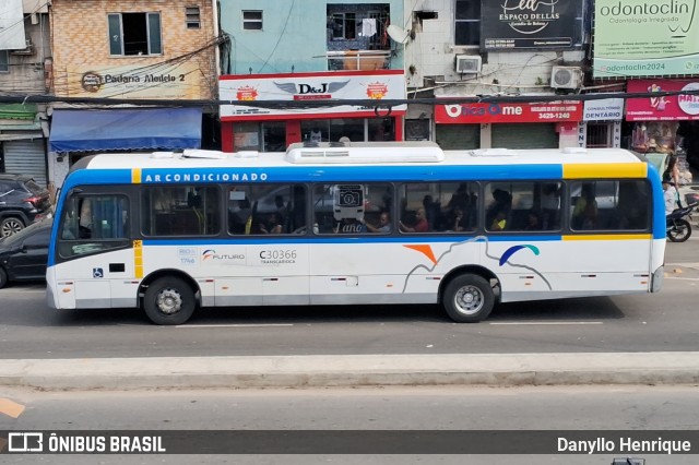 Transportes Futuro C30366 na cidade de Rio de Janeiro, Rio de Janeiro, Brasil, por Danyllo Henrique. Número da foto: #13211055.