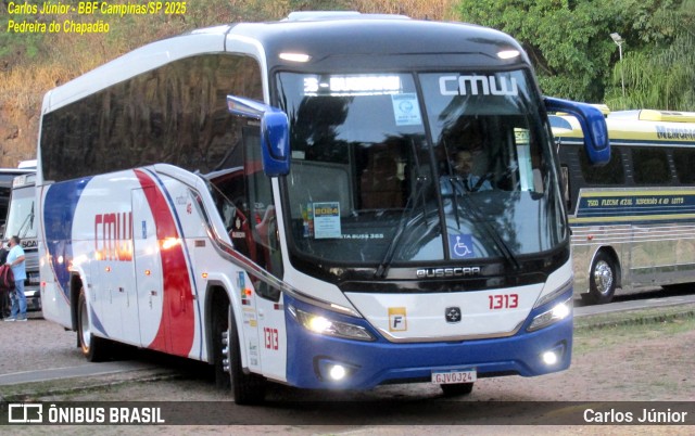 CMW Transportes 1313 na cidade de Campinas, São Paulo, Brasil, por Carlos Júnior. Número da foto: #13210673.