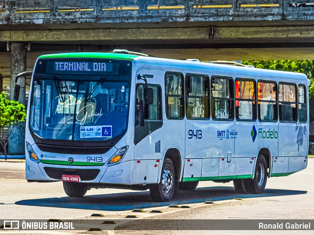 Viação Modelo 9413 na cidade de Aracaju, Sergipe, Brasil, por Ronald Gabriel. Número da foto: #13209901.