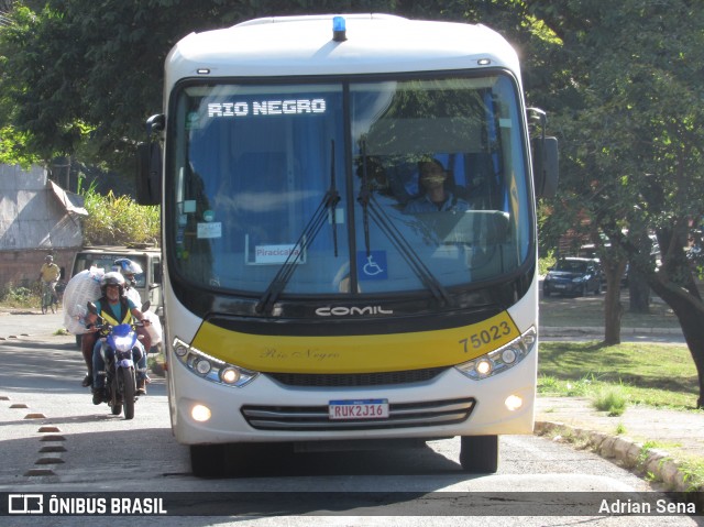 Rio Negro Fretamento e Turismo 75023 na cidade de João Monlevade, Minas Gerais, Brasil, por Adrian Sena. Número da foto: #13209880.