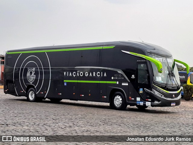 Viação Garcia 92110 na cidade de Londrina, Paraná, Brasil, por Jonatan Eduardo Jurk Ramos. Número da foto: #13209481.