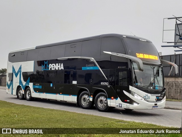 Empresa de Ônibus Nossa Senhora da Penha 65050 na cidade de Itajaí, Santa Catarina, Brasil, por Jonatan Eduardo Jurk Ramos. Número da foto: #13212312.