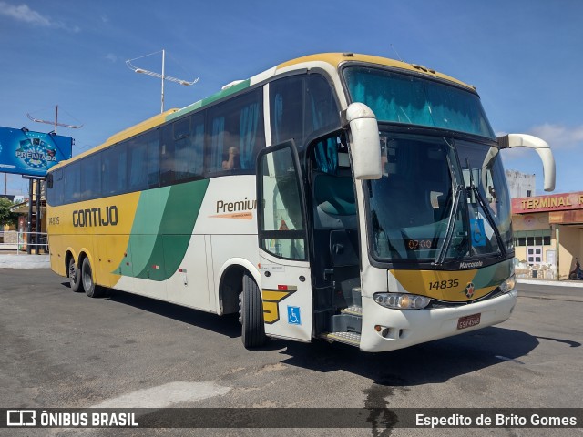 Empresa Gontijo de Transportes 14835 na cidade de Paulistana, Piauí, Brasil, por Espedito de Brito Gomes. Número da foto: #13210279.