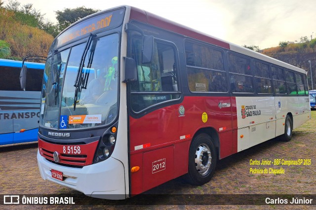 Auto Viação Transcap >> Auto Bless Transportes 8 5158 na cidade de Campinas, São Paulo, Brasil, por Carlos Júnior. Número da foto: #13210636.