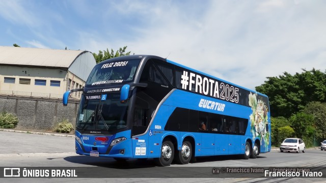 Eucatur - Empresa União Cascavel de Transportes e Turismo 6024 na cidade de São Paulo, São Paulo, Brasil, por Francisco Ivano. Número da foto: #13212630.