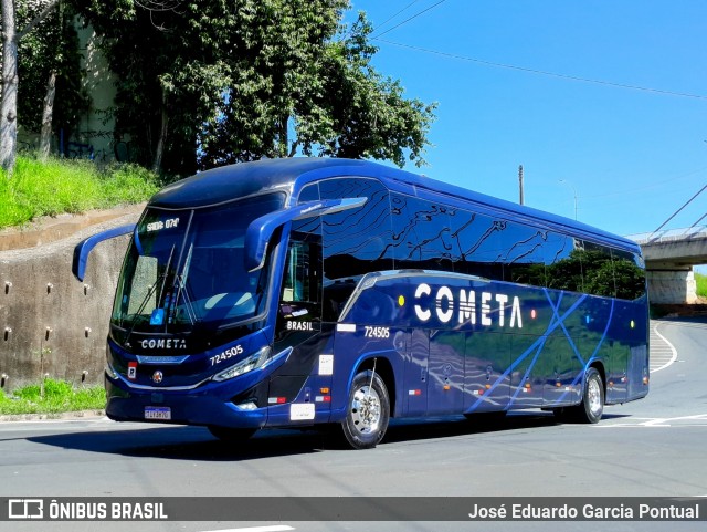 Viação Cometa 724505 na cidade de Campinas, São Paulo, Brasil, por José Eduardo Garcia Pontual. Número da foto: #13210842.