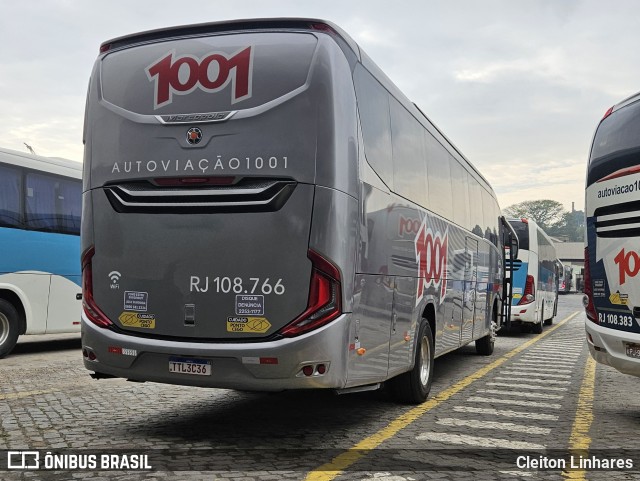 Auto Viação 1001 RJ 108.766 na cidade de Rio de Janeiro, Rio de Janeiro, Brasil, por Cleiton Linhares. Número da foto: #13210847.