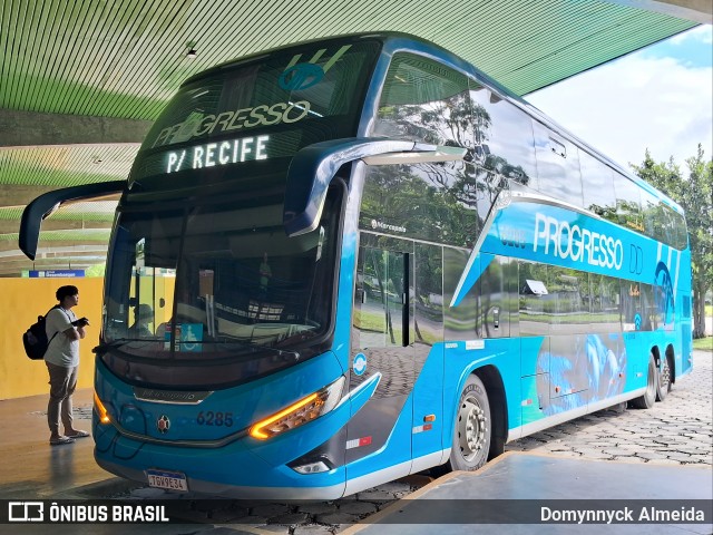 Auto Viação Progresso 6285 na cidade de João Pessoa, Paraíba, Brasil, por Domynnyck Almeida. Número da foto: #13211921.