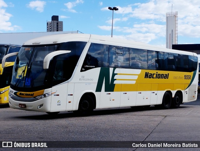 Viação Nacional 18550 na cidade de Goiânia, Goiás, Brasil, por Carlos Daniel Moreira Batista. Número da foto: #13210360.
