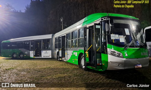 VB Transportes e Turismo 3426 na cidade de Campinas, São Paulo, Brasil, por Carlos Júnior. Número da foto: #13212006.