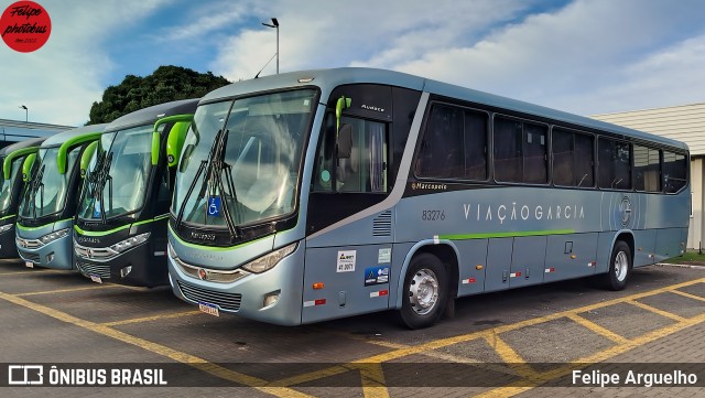 Viação Garcia 83276 na cidade de Maringá, Paraná, Brasil, por Felipe Arguelho. Número da foto: #13212532.