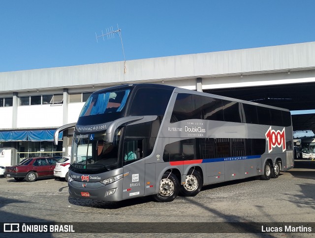 Auto Viação 1001 RJ 108.1141 na cidade de Campos dos Goytacazes, Rio de Janeiro, Brasil, por Lucas Martins. Número da foto: #13210452.