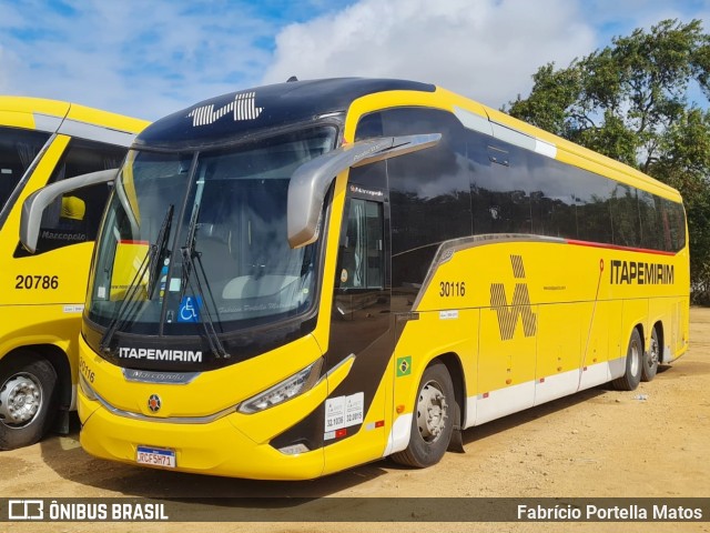 Viação Nova Itapemirim 30116 na cidade de Vitória da Conquista, Bahia, Brasil, por Fabrício Portella Matos. Número da foto: #13211887.
