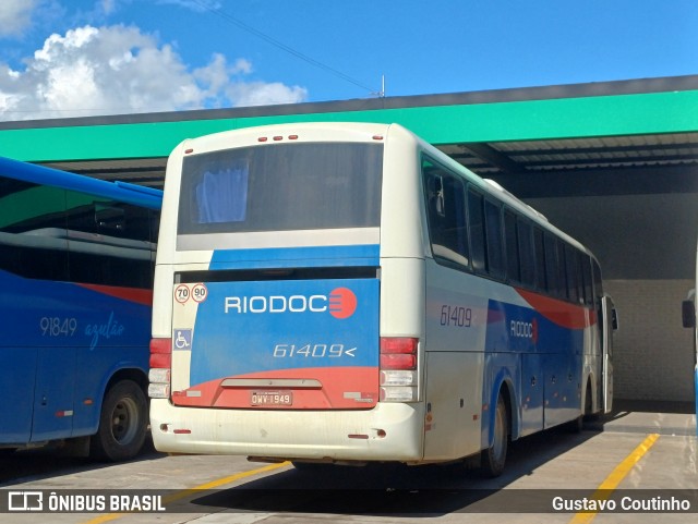Viação Riodoce 61409 na cidade de Sapucaia, Rio de Janeiro, Brasil, por Gustavo Coutinho. Número da foto: #13209478.