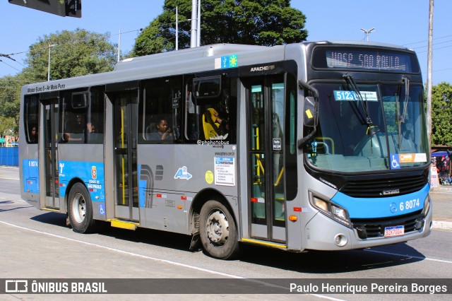 Cooper Líder > A2 Transportes 6 8074 na cidade de São Paulo, São Paulo, Brasil, por Paulo Henrique Pereira Borges. Número da foto: #13211847.