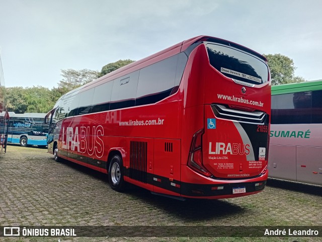 Lirabus 21055 na cidade de Campinas, São Paulo, Brasil, por André Leandro. Número da foto: #13212154.