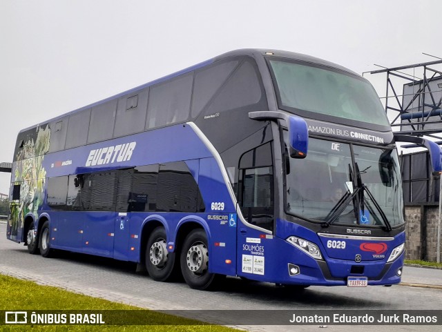 Eucatur - Empresa União Cascavel de Transportes e Turismo 6029 na cidade de Itajaí, Santa Catarina, Brasil, por Jonatan Eduardo Jurk Ramos. Número da foto: #13212095.