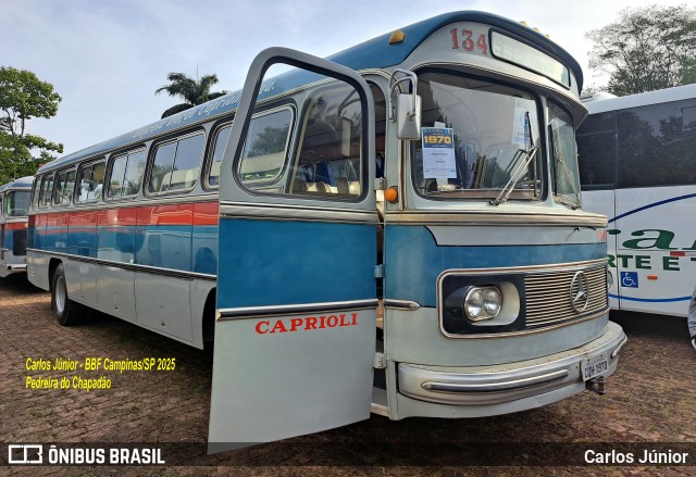 Viação Caprioli 134 na cidade de Campinas, São Paulo, Brasil, por Carlos Júnior. Número da foto: #13211138.