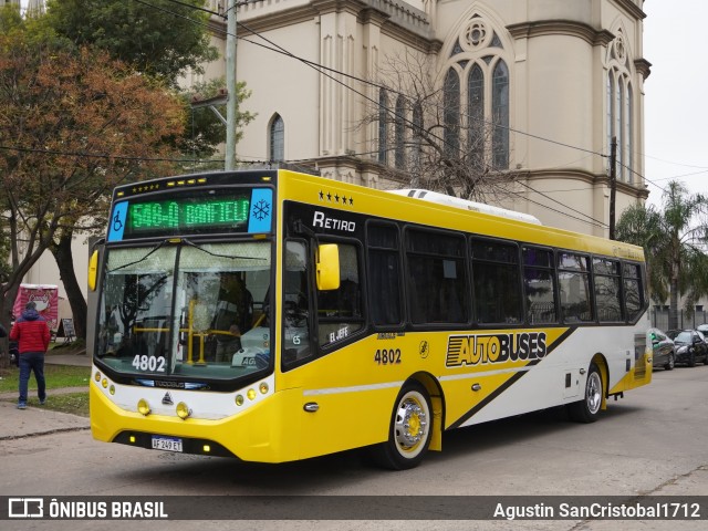 Autobuses Buenos Aires 4802 na cidade de Santa Fe, La Capital, Santa Fe, Argentina, por Agustin SanCristobal1712. Número da foto: #13210685.