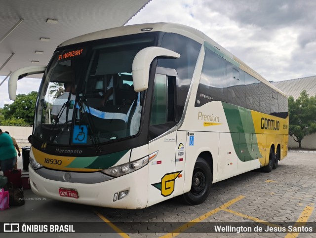 Empresa Gontijo de Transportes 18930 na cidade de Almenara, Minas Gerais, Brasil, por Wellington de Jesus Santos. Número da foto: #13210470.