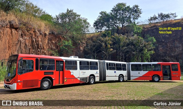 Itajaí Transportes Coletivos 2972 na cidade de Campinas, São Paulo, Brasil, por Carlos Júnior. Número da foto: #13211976.