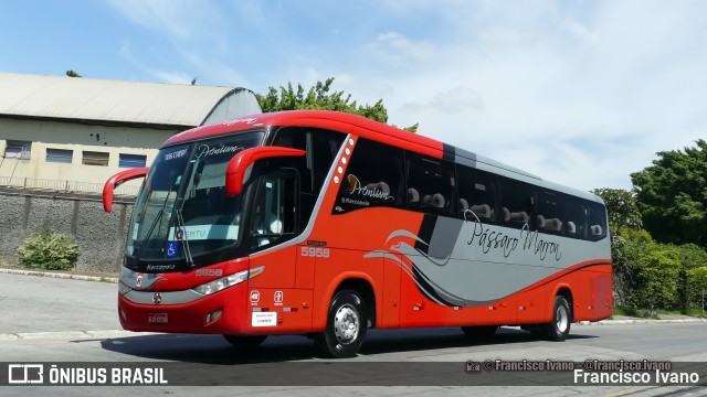Empresa de Ônibus Pássaro Marron 5958 na cidade de São Paulo, São Paulo, Brasil, por Francisco Ivano. Número da foto: #13209473.