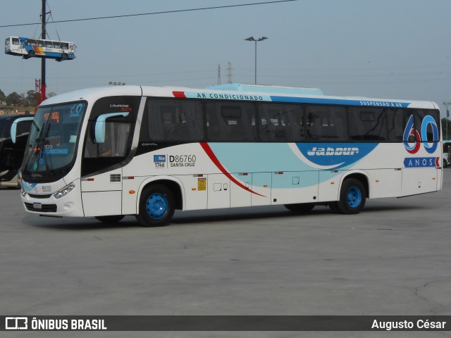 Auto Viação Jabour D86760 na cidade de Duque de Caxias, Rio de Janeiro, Brasil, por Augusto César. Número da foto: #13211033.