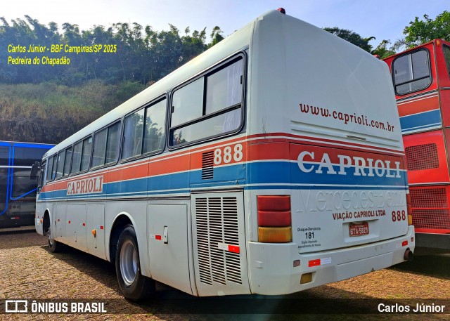 Viação Caprioli 888 na cidade de Campinas, São Paulo, Brasil, por Carlos Júnior. Número da foto: #13211078.