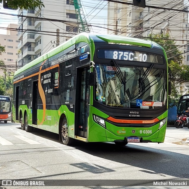 TRANSPPASS - Transporte de Passageiros 8 0306 na cidade de São Paulo, São Paulo, Brasil, por Michel Nowacki. Número da foto: #13210101.