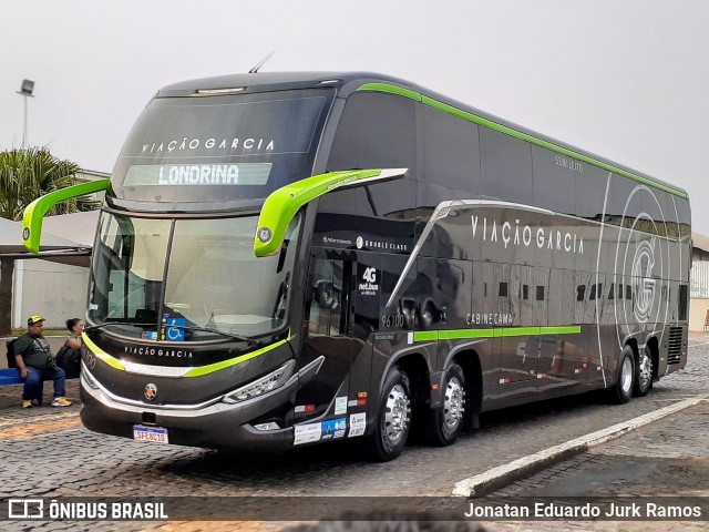 Viação Garcia 96100 na cidade de Londrina, Paraná, Brasil, por Jonatan Eduardo Jurk Ramos. Número da foto: #13209440.