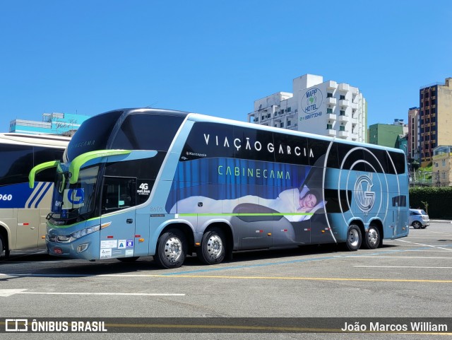 Viação Garcia 8605 na cidade de Aparecida, São Paulo, Brasil, por João Marcos William. Número da foto: #13211235.