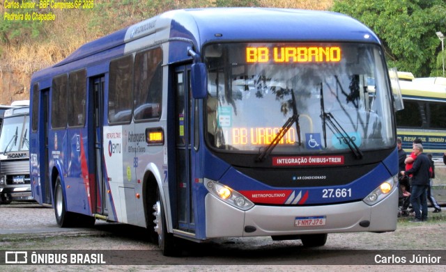 BBTT - Benfica Barueri Transporte e Turismo 27.661 na cidade de Campinas, São Paulo, Brasil, por Carlos Júnior. Número da foto: #13210578.