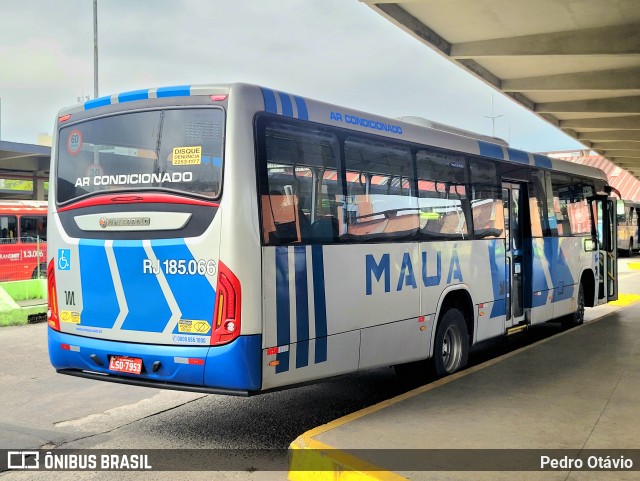 Viação Mauá RJ 185.066 na cidade de Niterói, Rio de Janeiro, Brasil, por Pedro Otávio. Número da foto: #13209563.