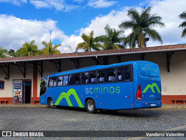 SC Minas Transportes 81725 na cidade de Cristina, Minas Gerais, Brasil, por Vanderci Valentim. Número da foto: #13209891.