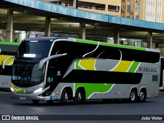 Brasil Sul Linhas Rodoviárias 3635 na cidade de Porto Alegre, Rio Grande do Sul, Brasil, por João Victor. Número da foto: #13212615.