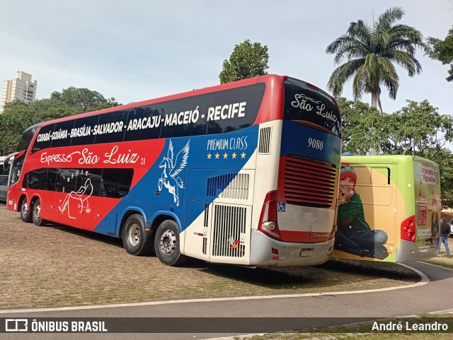Expresso São Luiz 9080 na cidade de Campinas, São Paulo, Brasil, por André Leandro. Número da foto: #13209973.