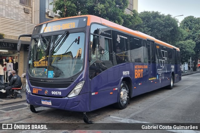 Companhia Coordenadas de Transportes 90578 na cidade de Belo Horizonte, Minas Gerais, Brasil, por Gabriel Costa Guimarães. Número da foto: #13212069.