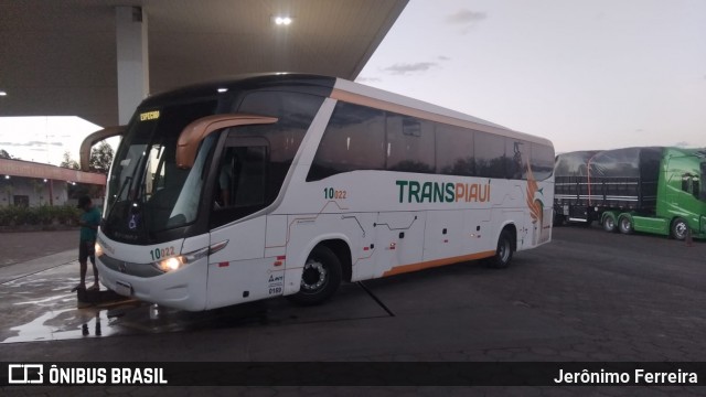Viação Transpiauí 10022 na cidade de Formosa do Rio Preto, Bahia, Brasil, por Jerônimo Ferreira. Número da foto: #13211251.
