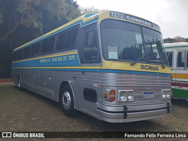 Ônibus Particulares 7273 na cidade de Campinas, São Paulo, Brasil, por Fernando Félix Ferreira Lima. Número da foto: #13212396.