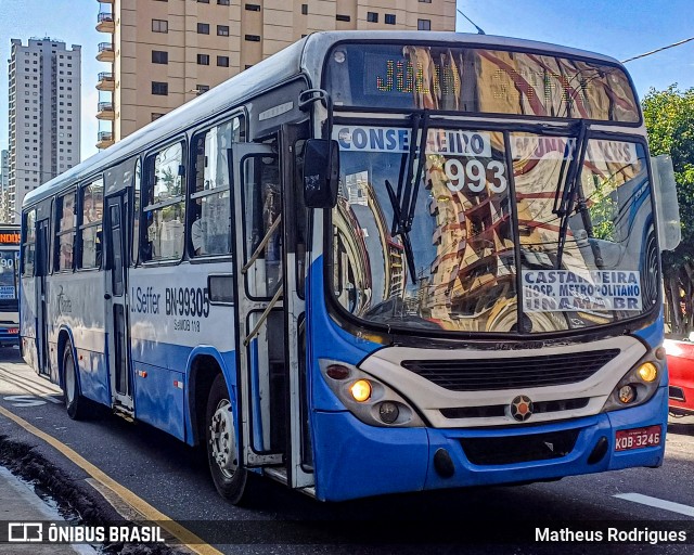 Transportes Barata BN-99305 na cidade de Belém, Pará, Brasil, por Matheus Rodrigues. Número da foto: #13210619.