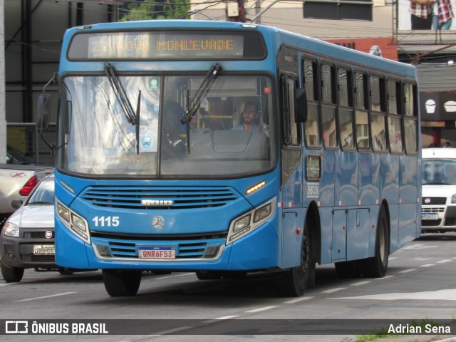 Enscon Viação 1115 na cidade de João Monlevade, Minas Gerais, Brasil, por Adrian Sena. Número da foto: #13209883.