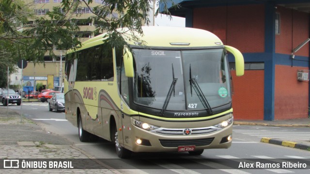 SOGIL - Sociedade de Ônibus Gigante Ltda. 427 na cidade de Porto Alegre, Rio Grande do Sul, Brasil, por Alex Ramos Ribeiro. Número da foto: #13213908.
