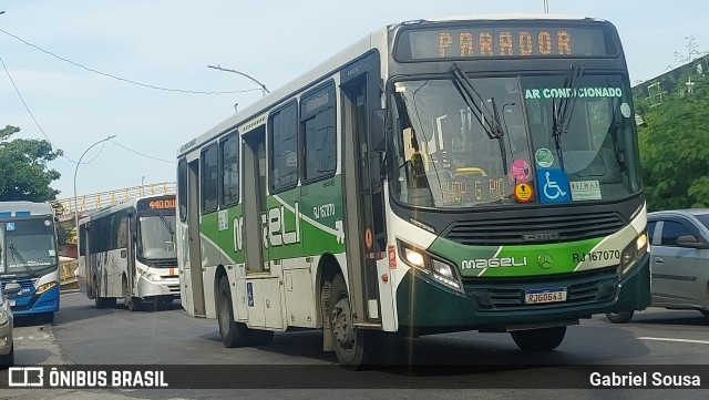 Transportes Mageli RJ 167.070 na cidade de Rio de Janeiro, Rio de Janeiro, Brasil, por Gabriel Sousa. Número da foto: #13213292.