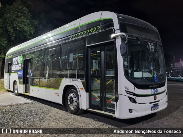 Viação Sorriso de Minas 55948 na cidade de Uberlândia, Minas Gerais, Brasil, por Anderson Gonçalves da Fonseca. Número da foto: #13212945.