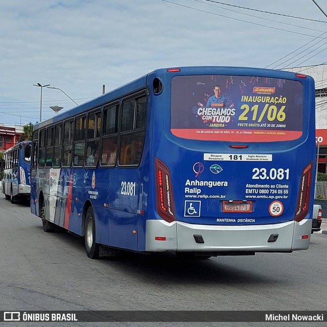 Ralip Transportes Rodoviários 23.081 na cidade de Jandira, São Paulo, Brasil, por Michel Nowacki. Número da foto: #13215009.