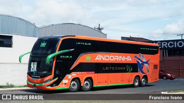 Empresa de Transportes Andorinha 7067 na cidade de Ourinhos, São Paulo, Brasil, por Francisco Ivano. Número da foto: #13215098.