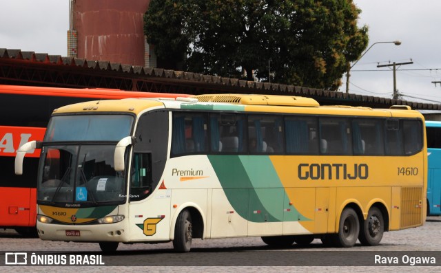 Empresa Gontijo de Transportes 14610 na cidade de Vitória da Conquista, Bahia, Brasil, por Rava Ogawa. Número da foto: #13214908.